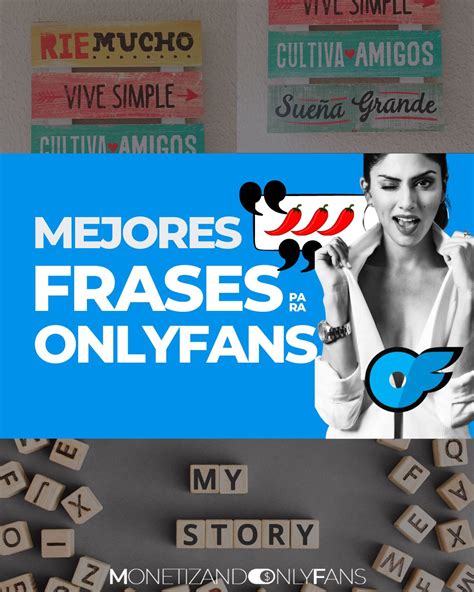 FRASES para ONLYFANS en tus post: 50 ideas y ejemplos